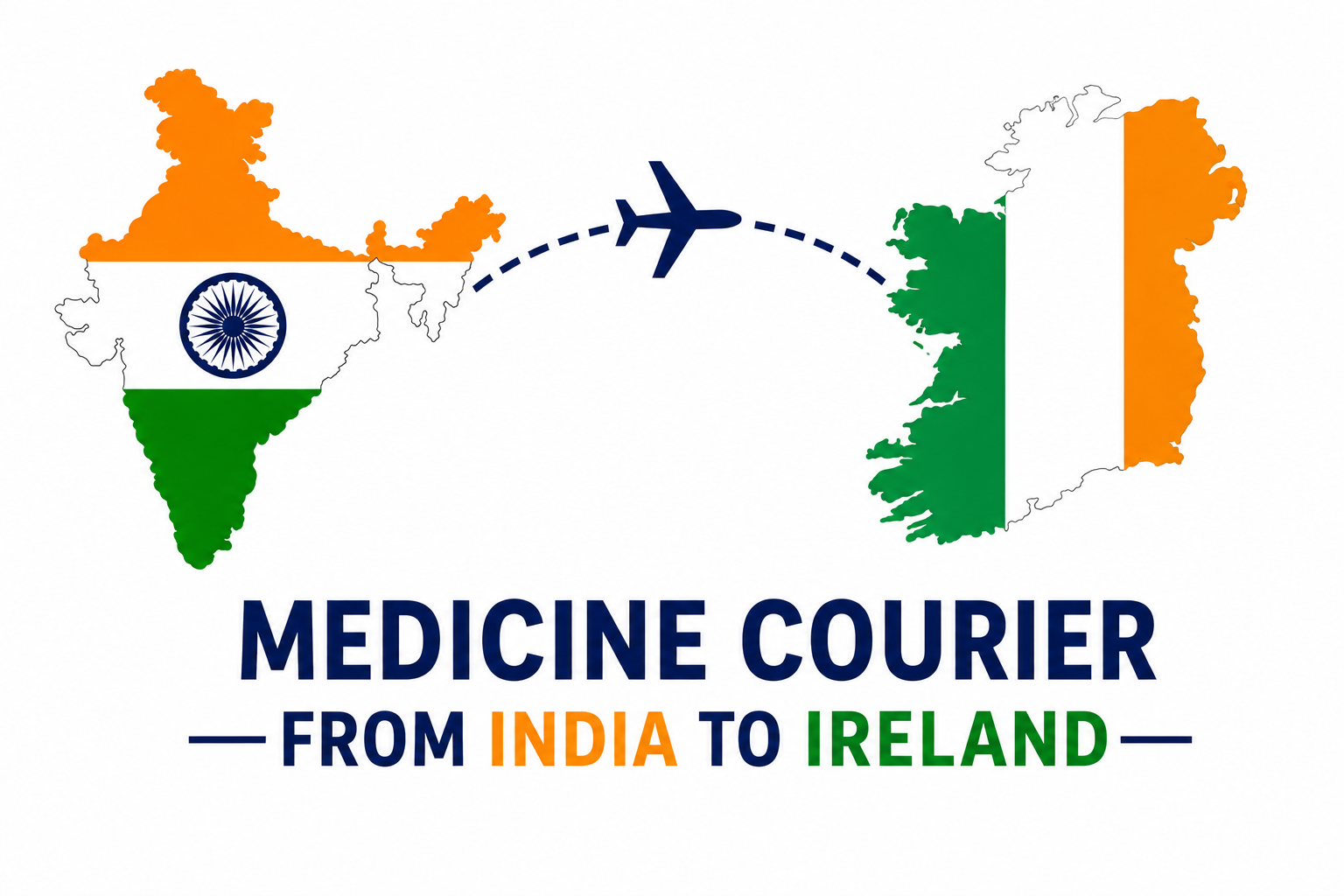 Medicine Courier From India to Ireland - Secure Shipping